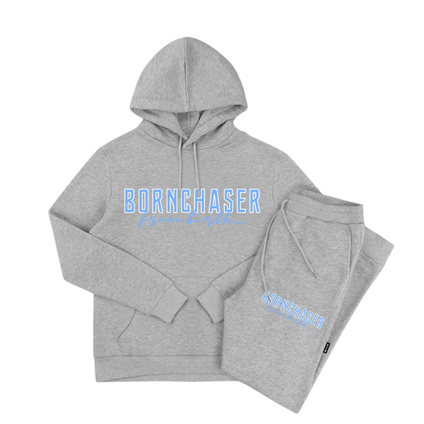 Grey & Baby Blue Bottoms From Birth Bottoms for Sale